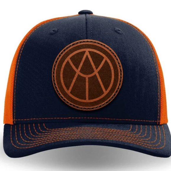 Leather Patch Trucker Cap (New) - Picture 1 of 3